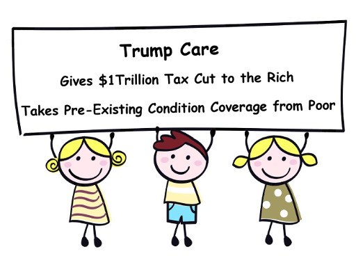 TrumpCare Rich With Elderly Lose